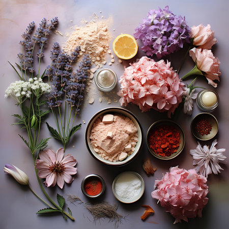 An Elegant Ensemble of Citrus and Florals for a Sumptuous Feastの素材