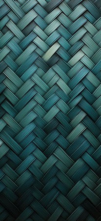 Intricate Green Weaveの素材
