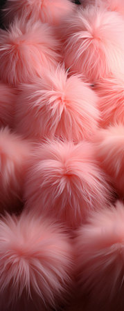 Ethereal Close-Up of Soft Pink Feathersの素材