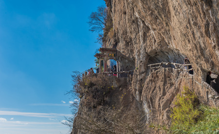 Longmen Grottoes Scenic Area, Xishan Forest Park, Kunming, Yunnanのeditorial素材