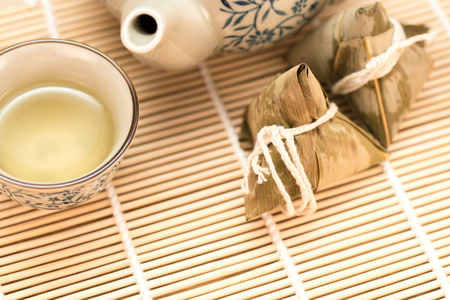 Dumplings, dumplings, traditional cuisine, rice, Zongzi, Traditional cuisine, rice foodの写真素材