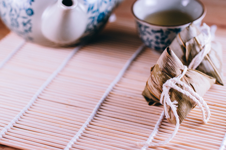 Dumplings, dumplings, traditional cuisine, rice, Zongzi, Traditional cuisine, rice foodの写真素材
