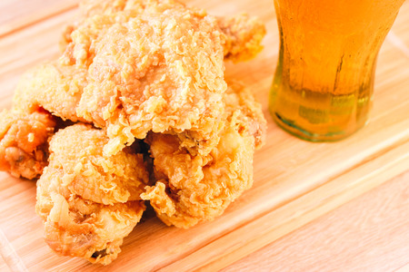 Fried chicken, chicken, chicken, chicken, chickenの写真素材