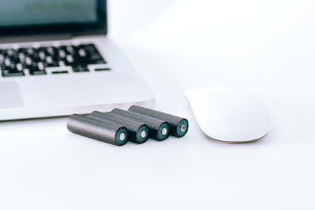 Battery, rechargeable battery, laptop, rechargeable battery, laptopの写真素材