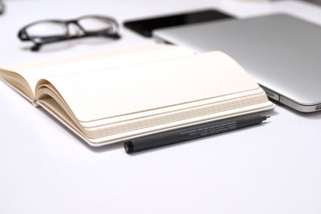 Notebookの写真素材