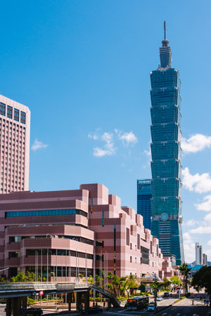 Taipei 101, Taipei attractions, Taiwan, Taipei 101, Taipei attractionsのeditorial素材