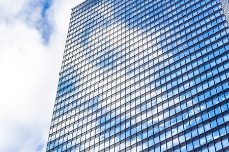 High-rise buildings and blue sky - Shinjuku, Tokyo, Japan
