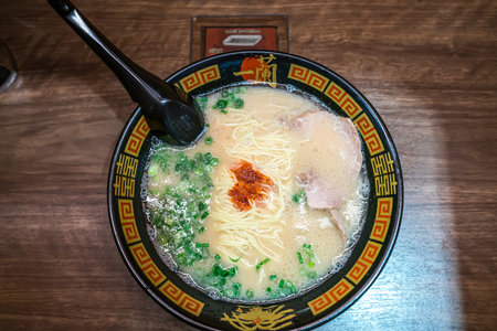 Tokyo, Japan - November 14, 2019: Ichiran Ramen. Ichiran is one of the most popular ramen restaurants in Japan, especially among foreign visitors.のeditorial素材