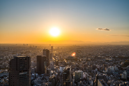 Tokyo, Japan - November 16, 2019: Shibuya Scramble Square opened in November 2019 in Shibuya, Tokyo,...
