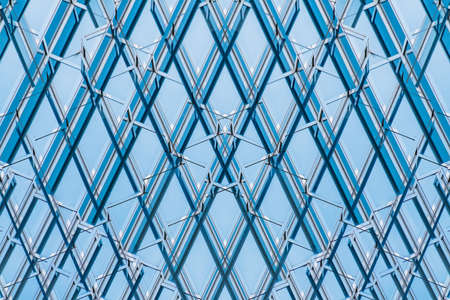 Architecture details Modern Building Glass facade Business backgroundの写真素材