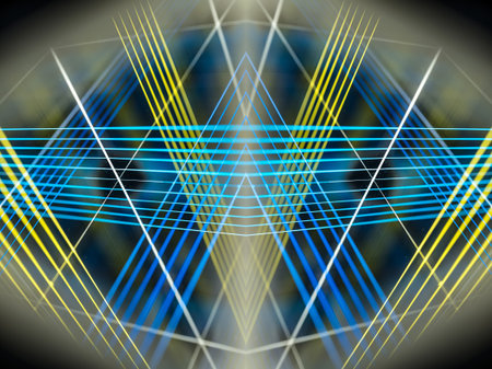 Abstract kaleidoscope background. Beautiful multicolor kaleidoscope texture. Unique kaleidoscope...