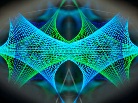 Abstract kaleidoscope background. Beautiful multicolor kaleidoscope texture. Unique kaleidoscope design.の写真素材