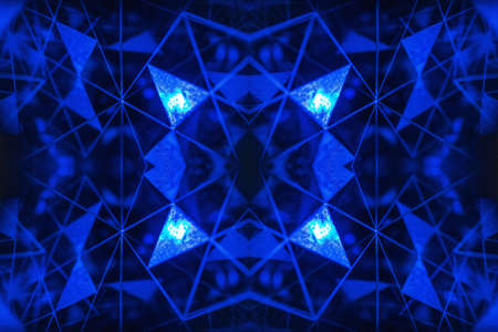 Abstract kaleidoscope background. Beautiful multicolor kaleidoscope texture. Unique kaleidoscope design.の写真素材