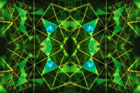 Abstract kaleidoscope background. Beautiful multicolor kaleidoscope texture. Unique kaleidoscope...