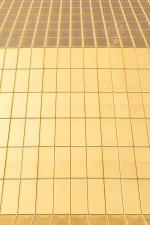 yellow metal texture. Scratched metal texture. Design Background.の写真素材