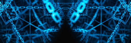 Abstract kaleidoscope background. Beautiful multicolor kaleidoscope texture. Unique kaleidoscope design.の写真素材