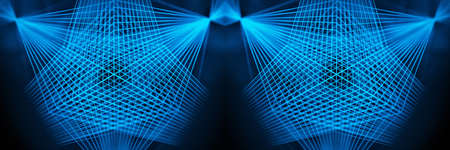 Abstract kaleidoscope background. Beautiful multicolor kaleidoscope texture. Unique kaleidoscope design.の写真素材