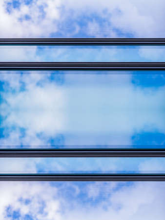 Architecture details Modern Building Glass facade Business backgroundの写真素材