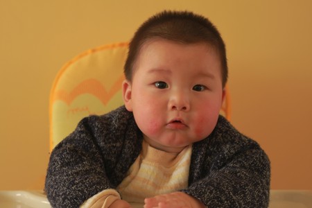 lovely babyの写真素材
