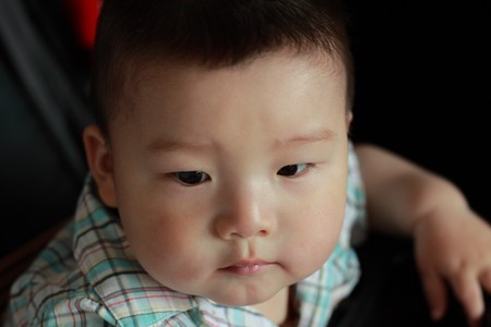 cute baby       の写真素材