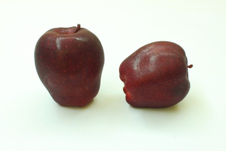 Red delicious appleの写真素材