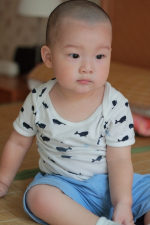 cute chinese boyの写真素材