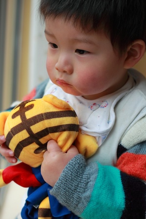 baby and toyの写真素材