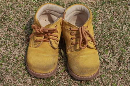 kid shoesの写真素材