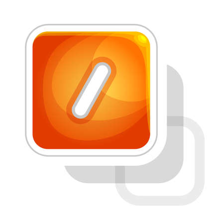 A lovely and nice illustrated punctuation markの写真素材