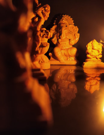 Idol statueの写真素材