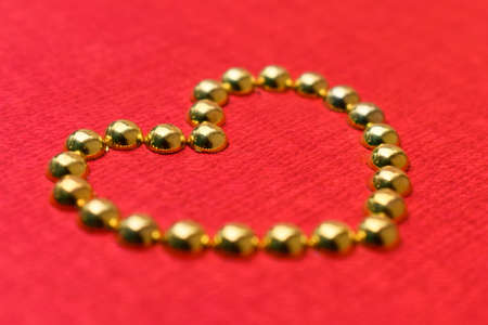 Red valentines day background with roses and glitterの写真素材