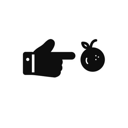 Gesture indicate preference signal  them  these  thoseのイラスト素材