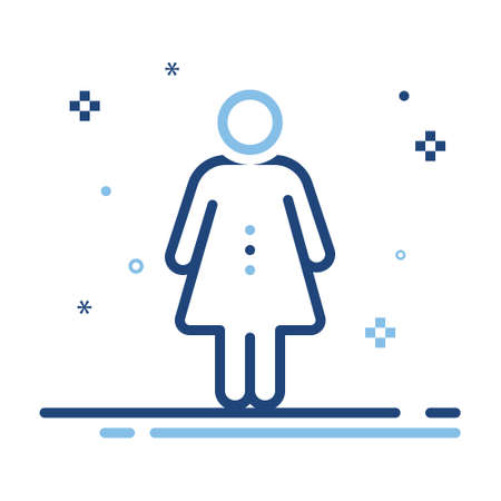 Woman business woman  avatar  girl person femaleのイラスト素材