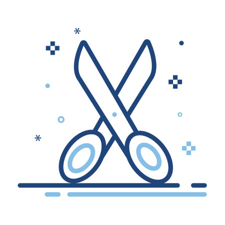 Craft cut cutter  scissor  scissors  shears trimのイラスト素材