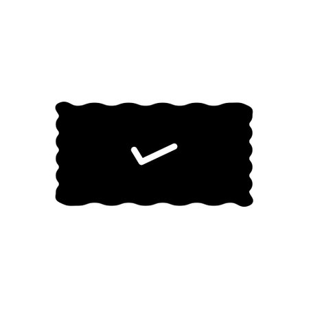 icon of Accept check success tick Checked choose Done  ok right valid yesのイラスト素材