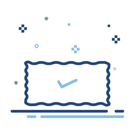 Accept check success tick Checked choose Done ok right  valid yesのイラスト素材