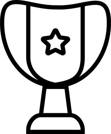 Achievement  award medal  prize  winnerのイラスト素材