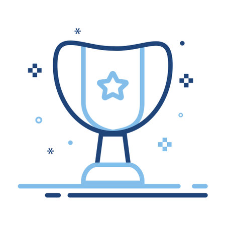 Achievement  award medal  prize  winnerのイラスト素材