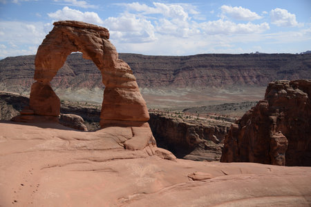Delicate Arch at Arches National Park, Utah, USA