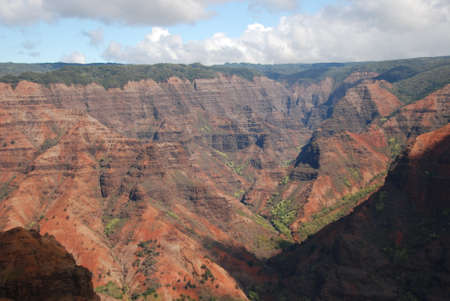 Waimea Canyon, Kauai, Hawaiiの写真素材