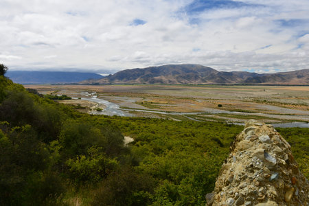 Colorful Clay Cliffs of Omarama