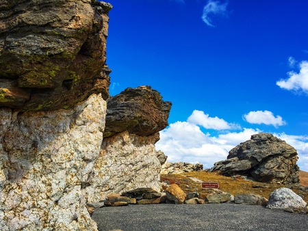 Rocky Mountain Mushroomの写真素材