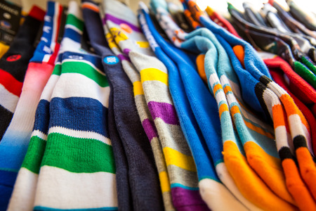 Colorful Socksの写真素材