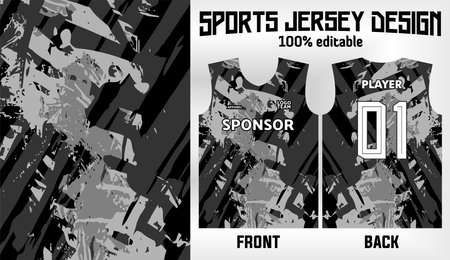 sports jersey pattern backgroundのイラスト素材