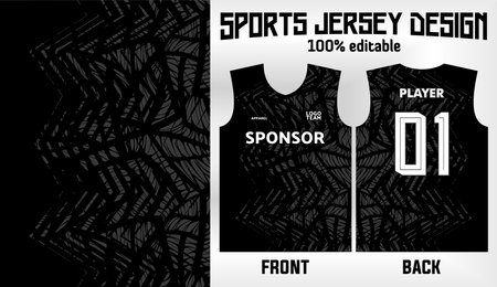 sports jersey pattern backgroundのイラスト素材
