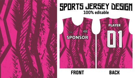 sports jersey pattern backgroundのイラスト素材