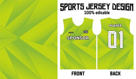 vector sports jersey patternのイラスト素材