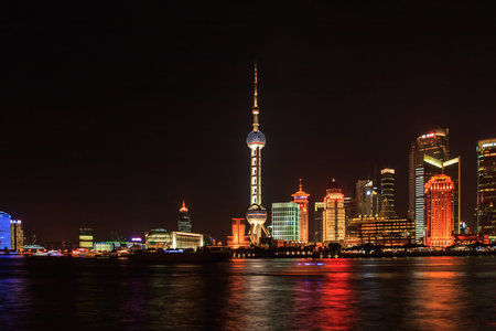 Shanghai at night