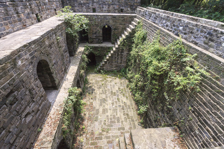 The ancient city wall of Jingzhouのeditorial素材