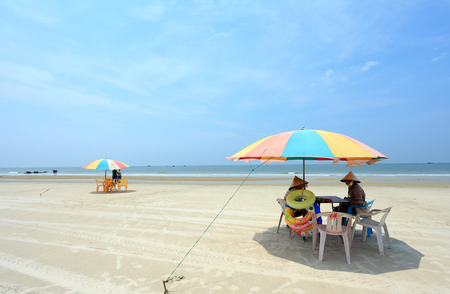 Sunny days seaside sceneryのeditorial素材